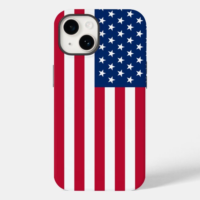 Coques Case-Mate iPhone American Flag Cell Phone Case (Verso)