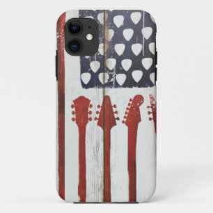 Case-Mate iPhone Case American Flag patriotique guitare thème musical