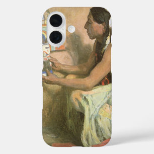 Coques iPhone 16 Amérindiens d'époque, Hopi Katchina par Couse