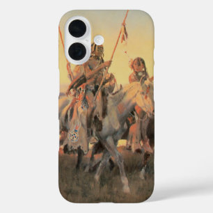 Coques iPhone 16 Amérindiens d'époque, Piegans par CM Russell
