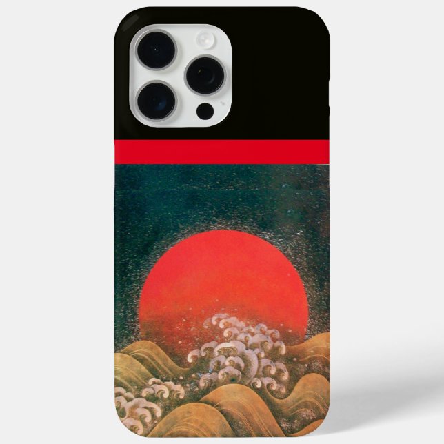 Coques Case-Mate iPhone AMETERASU, SUN GODDESS Rouge Brown Noir (Verso)