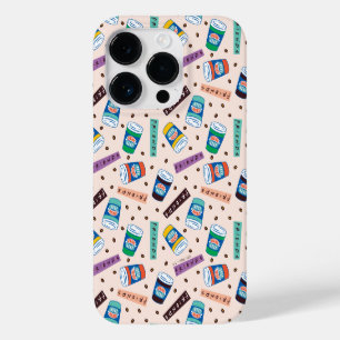 Coque Pour iPhone 14 Pro AMIS™   Central Perk Vibrant Motif café