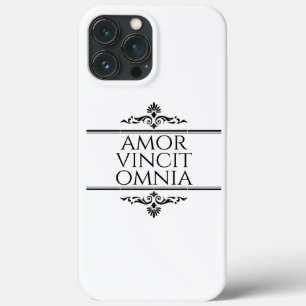 Case-Mate iPhone Case Amor Vincit Omnia Love conquiert Toutes Les Phrase