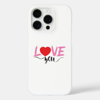 Coques iPhone 16 Pro amour