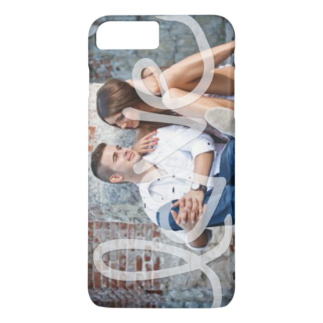 Coques Case-Mate iPhone "Amour" Ajouter votre photo (Dos)