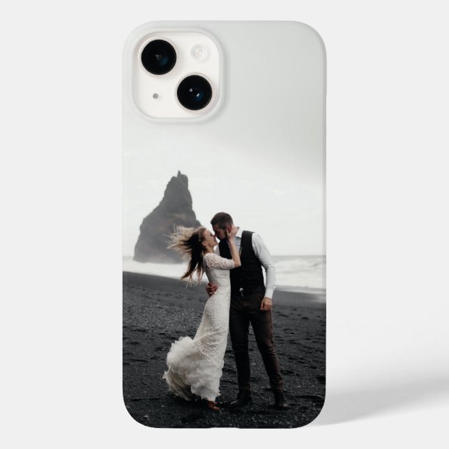 Coques Case-Mate iPhone Amour de mémoire photo mariage (Verso)