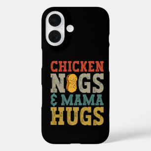 Coques iPhone 16 Amour de Nuggets de Poulet et Câlins de Maman Tout