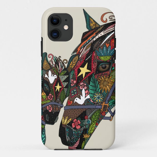Coques Case-Mate iPhone amour du cheval (Dos)