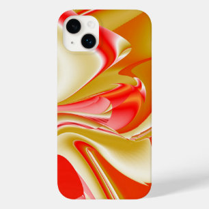 Coque Pour iPhone 14 Plus Amour et Or Abstrait 3D Rainbowart