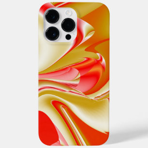Coque Pour Pour iPhone 14 Pro Max Amour et Or Abstrait 3D Rainbowart