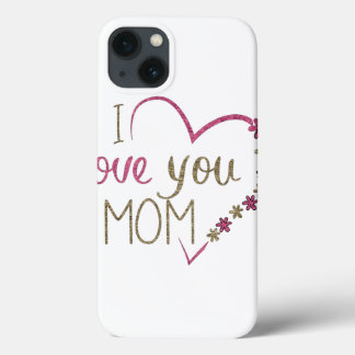 iPhone 13 Case Amour Maman Mères Jour Coeur
