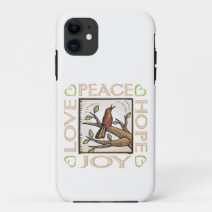 Etui iPhone Case-Mate Amour, Paix, Espoir, Joie