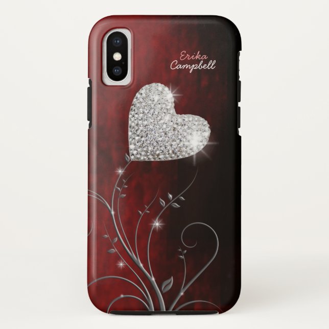 Coques Case-Mate iPhone amour personnalisé (Dos)
