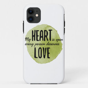Case-Mate iPhone Case amour personnel vibes positives pour la vie accept