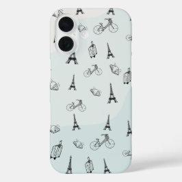 Coques iPhone 16 Amoureux de Paris