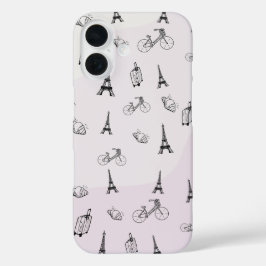Coques iPhone 16 Amoureux de Paris