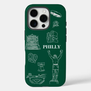 Coques iPhone 16 Pro Amoureux de Philadelphie