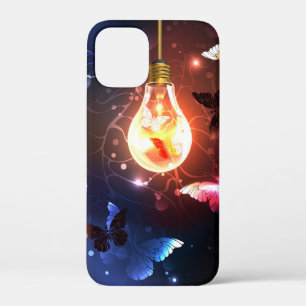 Case-Mate iPhone Case Ampoule lumineuse avec papillons nocturnes
