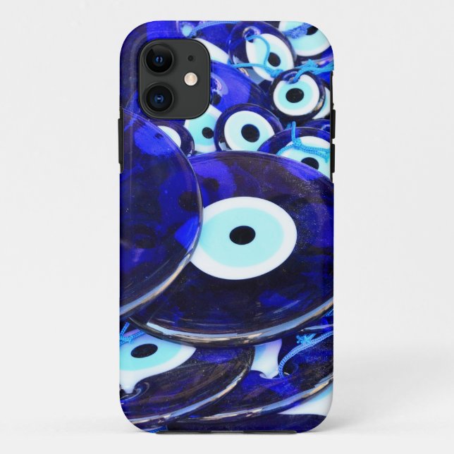 Coques Case-Mate iPhone Amulettes des yeux bleus (Dos)