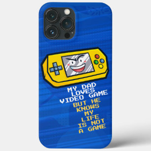 Case-Mate iPhone Case Amusant Jaune Fête des pères portable Salutation