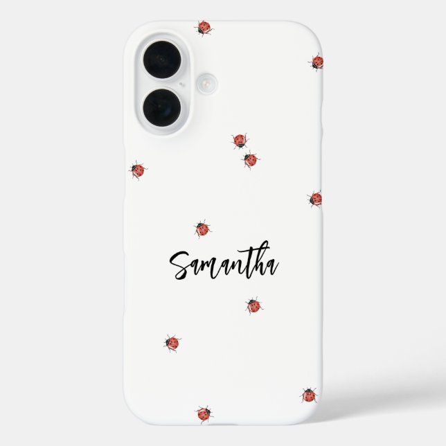 Coques Case-Mate iPhone Amusant Ladybug (Verso)