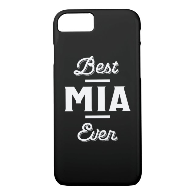 Coques Case-Mate iPhone Amusant Meilleur Mia Jamais Cool Prénom Personnali (Dos)