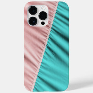 Coque Pour Pour iPhone 14 Pro Max Amusant ! Tissu rose et vert