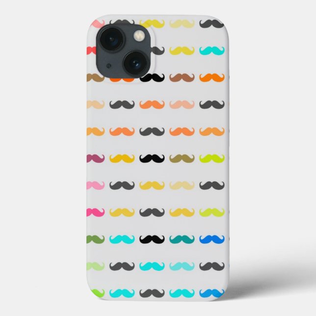 Coques Case-Mate iPhone Amusante fille Moustache 4 (Verso)