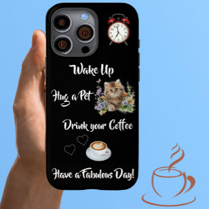 Coques iPhone 16 Pro Max Amusants et amateurs de café