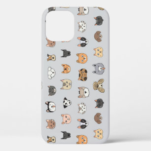 Case-Mate iPhone Case Amusement animal : Chiens de chats Doodle Mix
