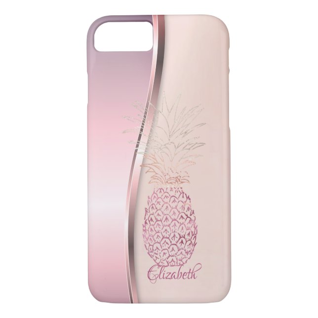 Coques Case-Mate iPhone Ananas Cool tendance - Personnalisé (Dos)