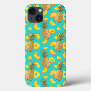 Case-Mate iPhone Case Ananas En Couleur Turquoise