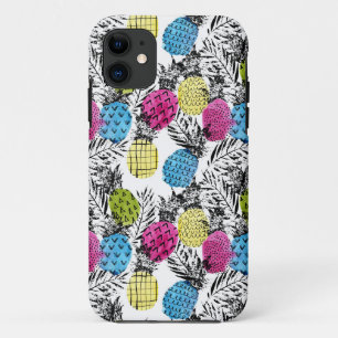 Coques Pour iPhone Ananas et palmettes d'art de bruit