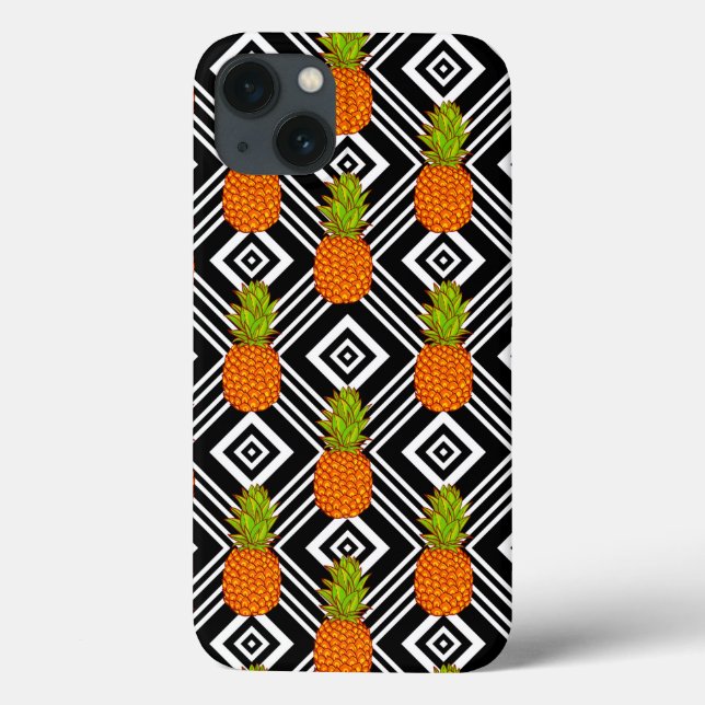 Coques Case-Mate iPhone Ananas géométriques (Verso)
