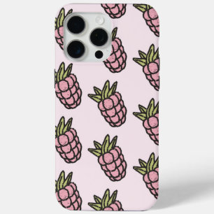 Coque iPhone 15 Pro Max Ananas Motif Y2K Retro Funky Retro