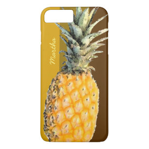 Coque iPhone 8 Plus/7 Plus ananas personnalisé