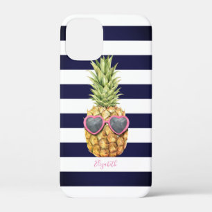 Case-Mate iPhone Case Ananas rayé adorable et cool