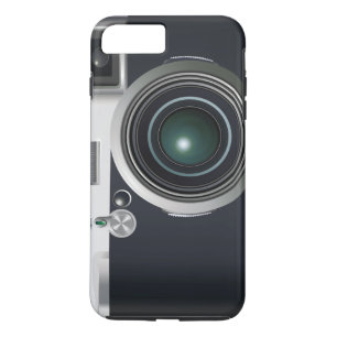 Coques Pour iPhone Ancien appareil photo noir