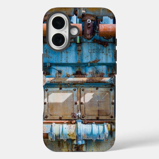 Coques Case-Mate iPhone Ancien et rouillé Atlas Impérial moteur diesel à I (Verso)