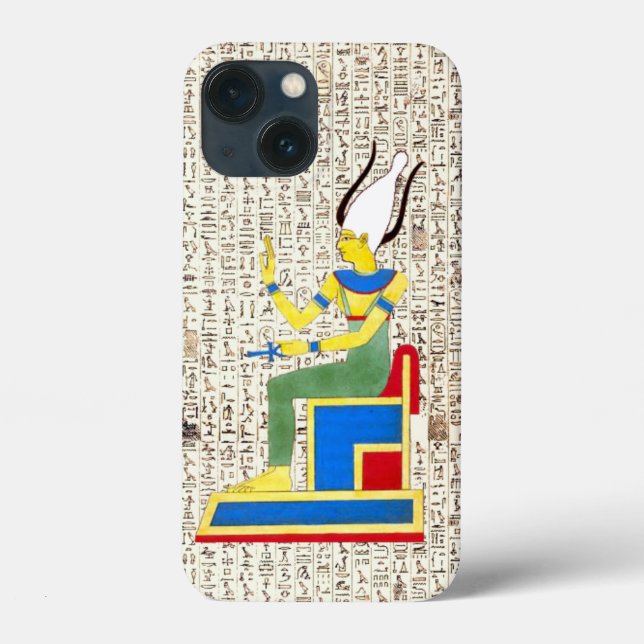Coques Case-Mate iPhone Ancien roi égyptien Pharaon Hiéroglyphes Design (Verso)