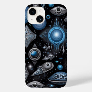 Coque Pour iPhone 14 Anciens symboles aux couleurs vives