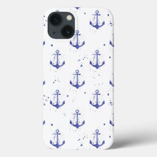 Coques Pour iPhone Ancre d'aquarelle Motif 2