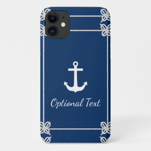 Case-Mate iPhone Case Ancre en corde Frame Nautique