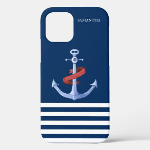 Case-Mate iPhone Case Ancre Esprit Marin, Bleu Marine