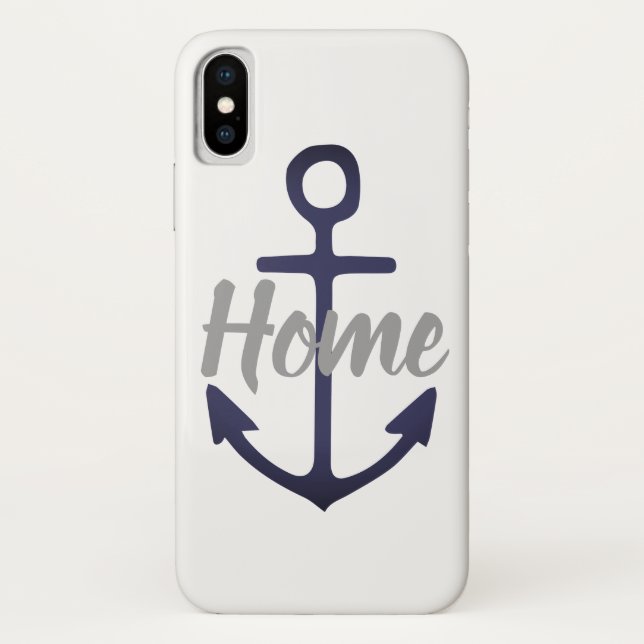 Coques Case-Mate iPhone Ancre nautique ACCUEIL | (Dos)