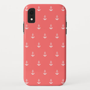 Case-Mate iPhone Case Ancre nautique de couleur Editable d'arrière -