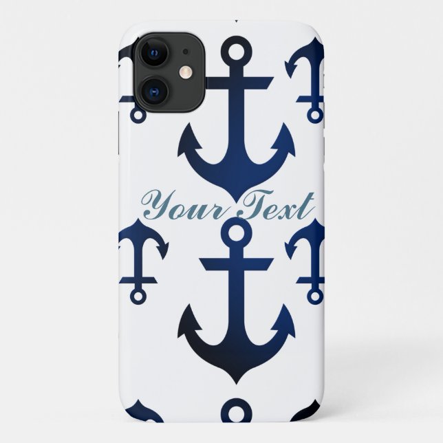 Coques Case-Mate iPhone Ancres Ahoy Nautical (Dos)