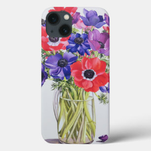 Etui iPhone 13 Anemones in a glass jug 2007