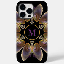 Ange Abstraite ailes Mandala Monogramme fractal