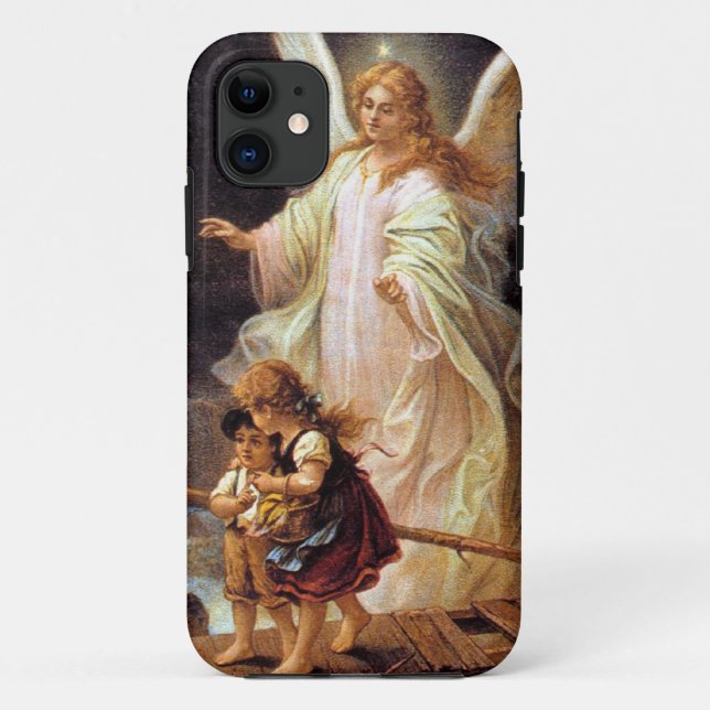 Coques Case-Mate iPhone Ange gardien ou ange sur le pont (Dos)